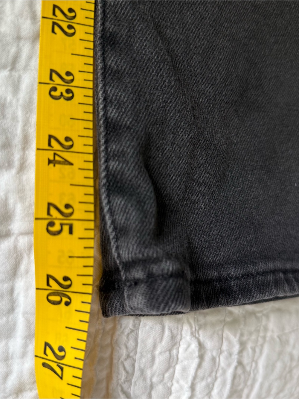 NWOT Madewell Mid-Rise Kick Out Jeans Womens 29 Black Flare Crop - Picture 5 of 10